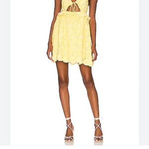 For Love And Lemons Sunny Eyelet Dress